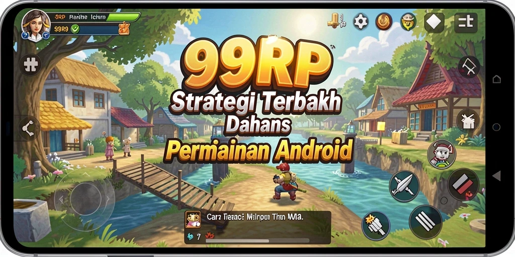 Tampilan gameplay seru dan menantang dalam 99RP.