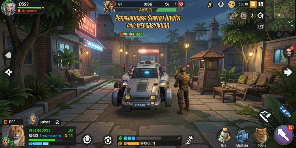 Gameplay seru dan penuh warna dari DS99 yang mengasyikkan.