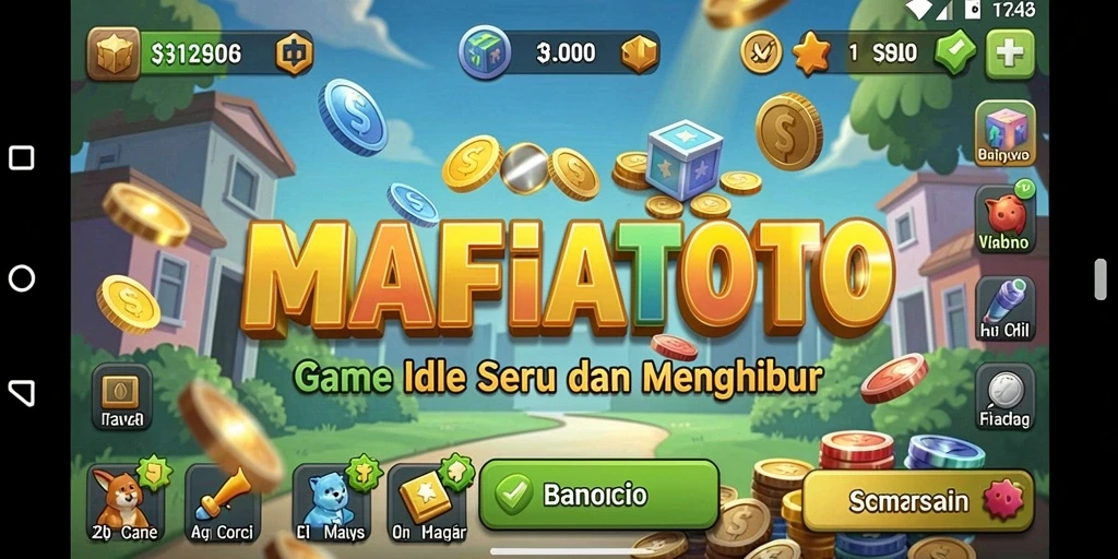Tampilan gameplay menarik MAFIATOTO dengan karakter yang beragam.
