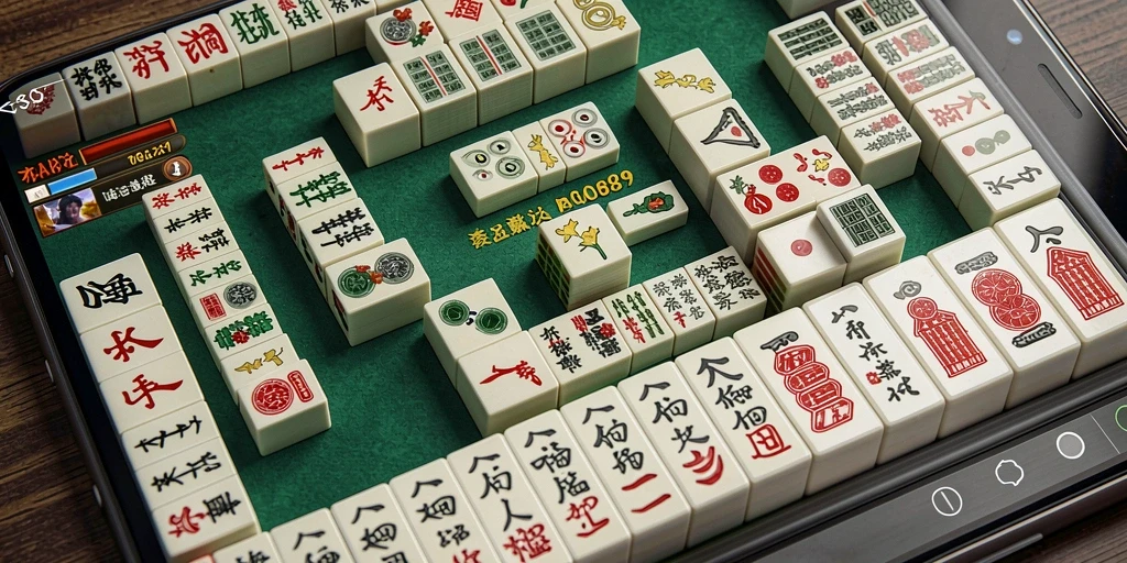 Screenshot gameplay NAGA889 menampilkan keseruan bermain Mahjong.