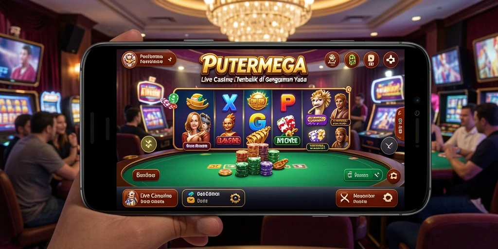Tampilan utama gameplay PUTERMEGA yang menarik dan realistis.