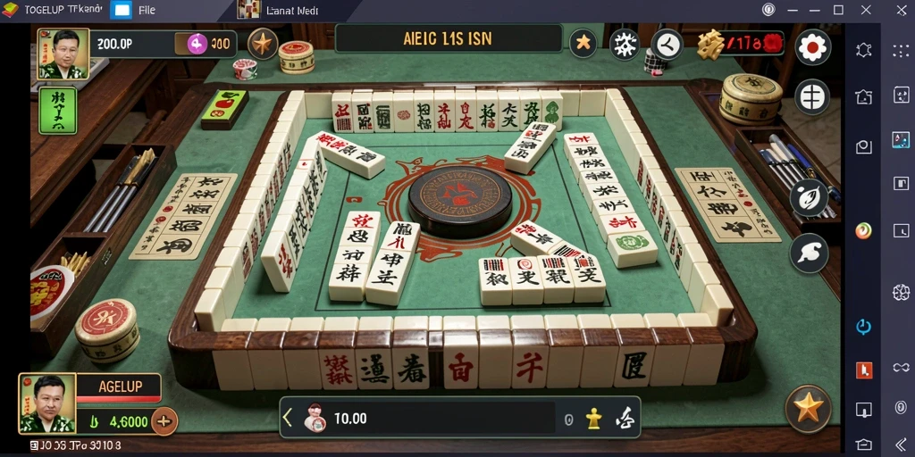 Tampilan gameplay Mahjong yang seru dan interaktif dari TOGELUP.