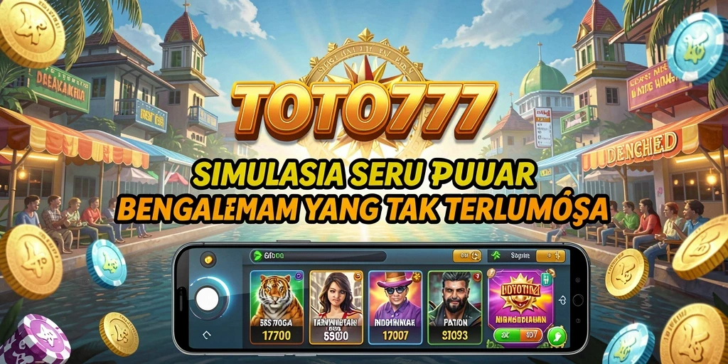 Screenshot gameplay TOTO777 yang menunjukkan petualangan seru dalam simulasi.