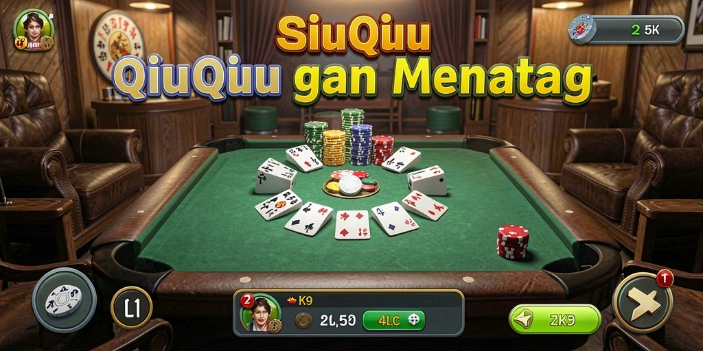 Gameplay seru QiuQiu di ZK9 dengan grafik menarik.